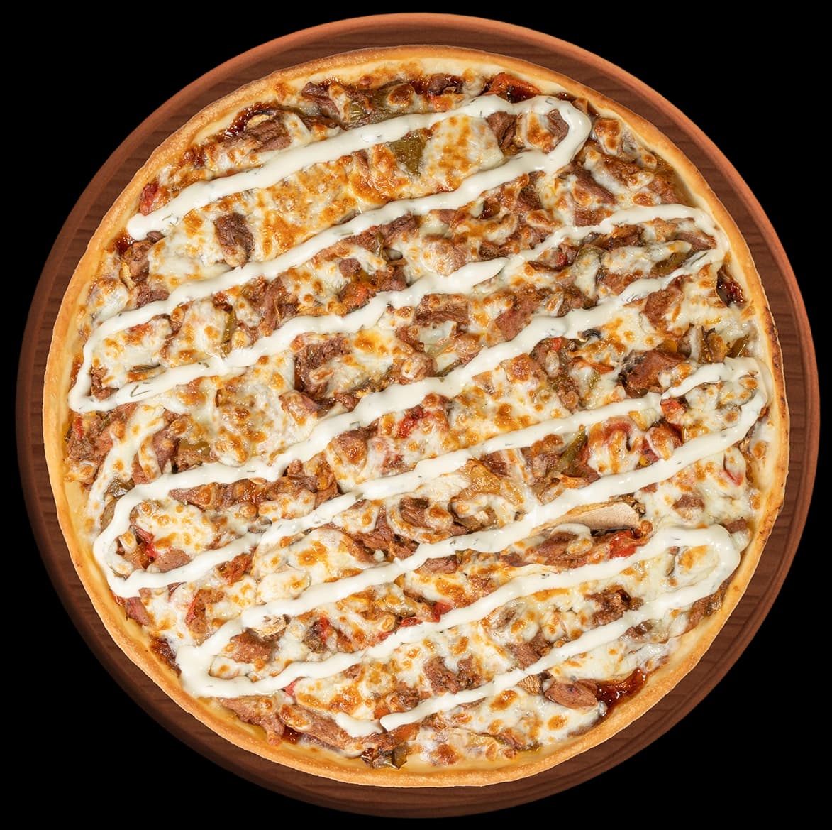 بيتزا ستيك باربيكيو