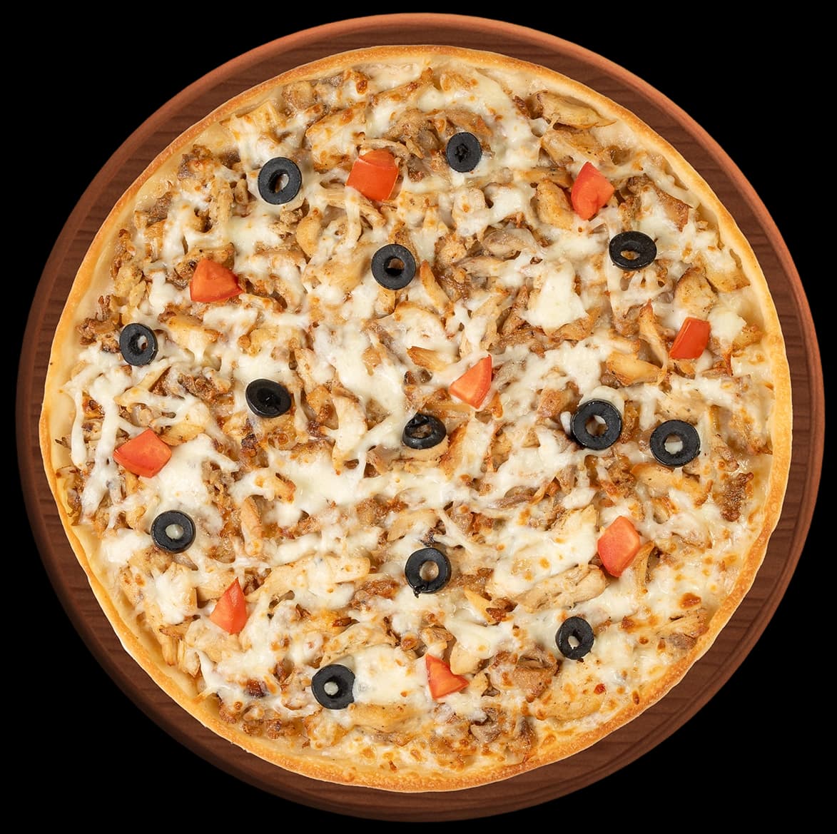 بيتزا شاورما دجاج