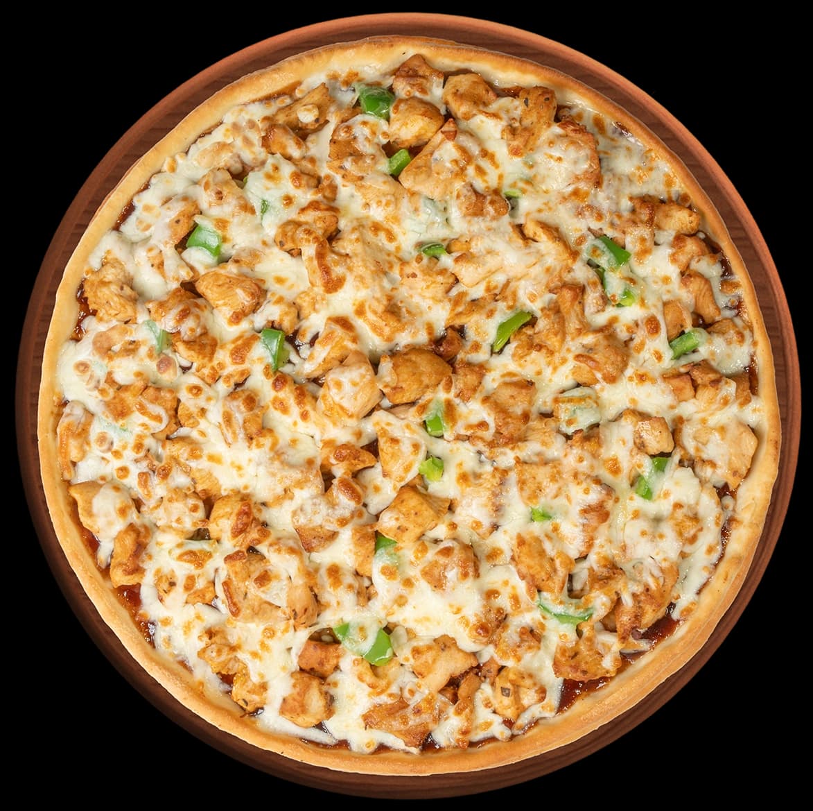 بيتزا باربيكيو دجاج